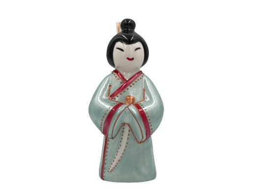 Sharon -Profumatore Kokeshi Samurai Turchese